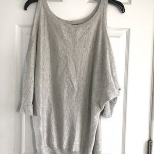 Express cold shoulder sweater
